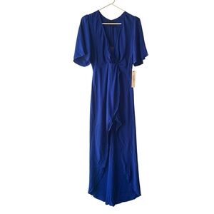 Reformation West-port royal blue Dress
